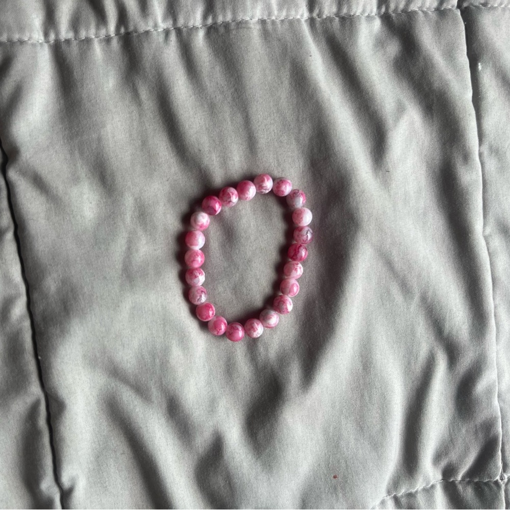 Pink Marble Braclet💕💗